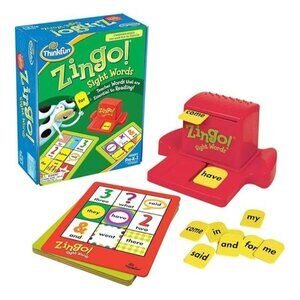 Thinkfun Zingo Sight Words Bingo Game4+ Educational Learning Toy NEW •78